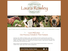 Tablet Screenshot of laurarowleyhealer.com